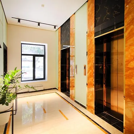 Ferienwohnung Urban Oasis 5 Almaty Exterior foto